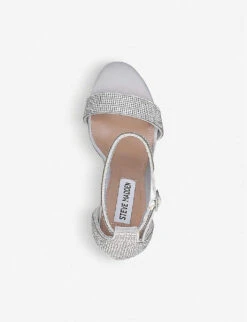 Steve Madden Carrson-R Rhinestone Embellished Sandals -Dune Shop 641 10004 3514969999 MULTOTHER ALT03