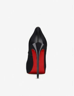 Christian Louboutin New Very Prive 120 Patent-leather Courts -Dune Shop 684 10145 1150600BK01 BLACK ALT02