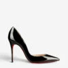 Christian Louboutin Iriza 100 Patent-leather Courts 1 Christian Louboutin Iriza 100 Patent-leather Courts -Dune Shop 684 10145 3130524BK01 BLACK M