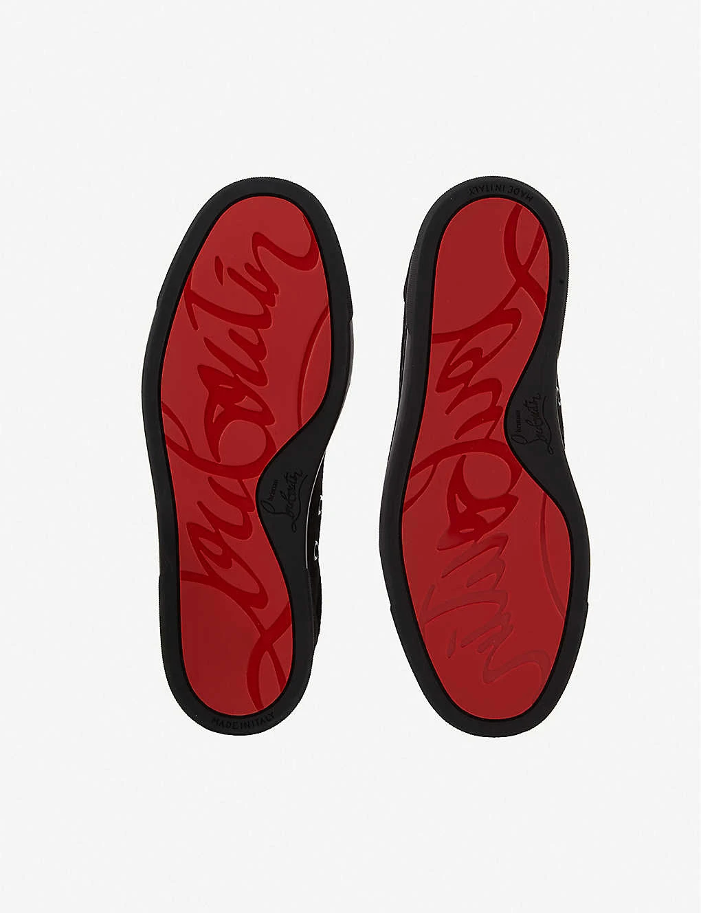 Christian Louboutin Vieira Spikes Flat Veau Velours 6 Christian Louboutin Vieira Spikes Flat Veau Velours - Image 4