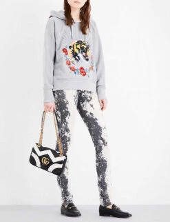 Gucci Jordaan Leather Loafers -Dune Shop 783 10004 6556500109 BLACK ALT04