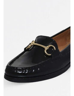 Click 2 Patent Leather Loafers -Dune Shop 854 10004 0383300309 BLACK ALT03