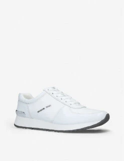 MICHAEL Michael Kors Allie Panelled Leather Trainers -Dune Shop 854 10004 3794210109 WHITE ALT02