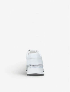 MICHAEL Michael Kors Allie Panelled Leather Trainers -Dune Shop 854 10004 3794210109 WHITE ALT03