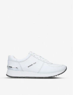 MICHAEL Michael Kors Allie Panelled Leather Trainers