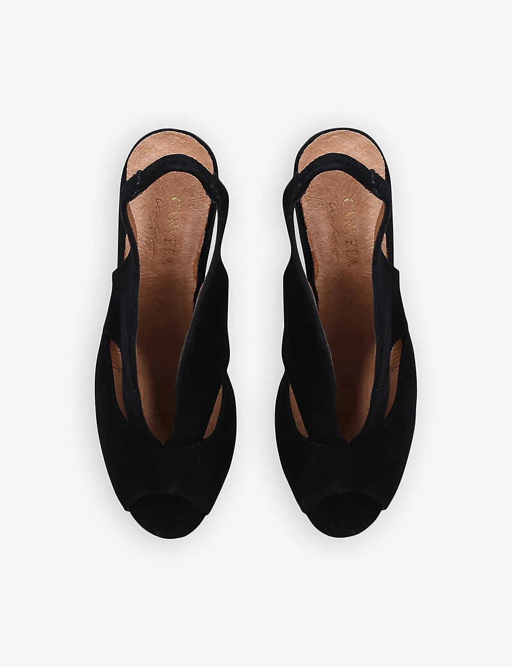 Arabella Cut-out Suede Sandals 4 Arabella Cut-out Suede Sandals - Image 2