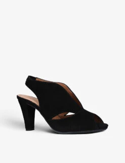 Arabella Cut-out Suede Sandals 9 Arabella Cut-out Suede Sandals -Dune Shop 854 10004 6933900209 BLACK ALT02