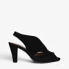 Arabella Cut-out Suede Sandals -Dune Shop 854 10004 6933900209 BLACK M