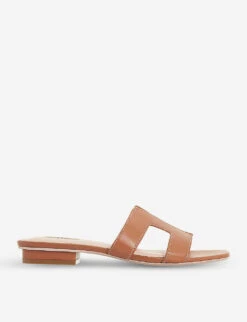 Dune Loupe Leather Sandals