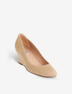 Eevi Leather Wedge Court Shoes -Dune Shop R00107196 BEITRENCH ALT02