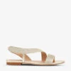 Rachel Open-toe Canvas Sandals -Dune Shop R00107201 GOLSOFTGOLD M