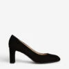 Winola Block-heel Suede Courts 1 Winola Block-heel Suede Courts -Dune Shop R00122626 BLABLACK M