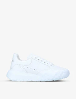 Alexander McQueen Women's Oversized Leather Trainers