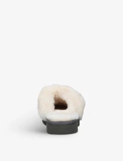 Ugg Cosy Cable-knit Sheepskin Slippers -Dune Shop R03663759 GREYDARK ALT03