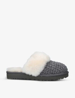 Ugg Cosy Cable-knit Sheepskin Slippers