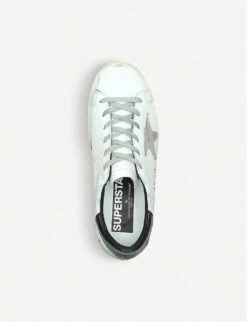 Golden Goose Women's Superstar W5 Leather Trainers -Dune Shop R03699232 WHITE ALT01