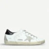 Golden Goose Women's Superstar W5 Leather Trainers -Dune Shop R03699232 WHITE M
