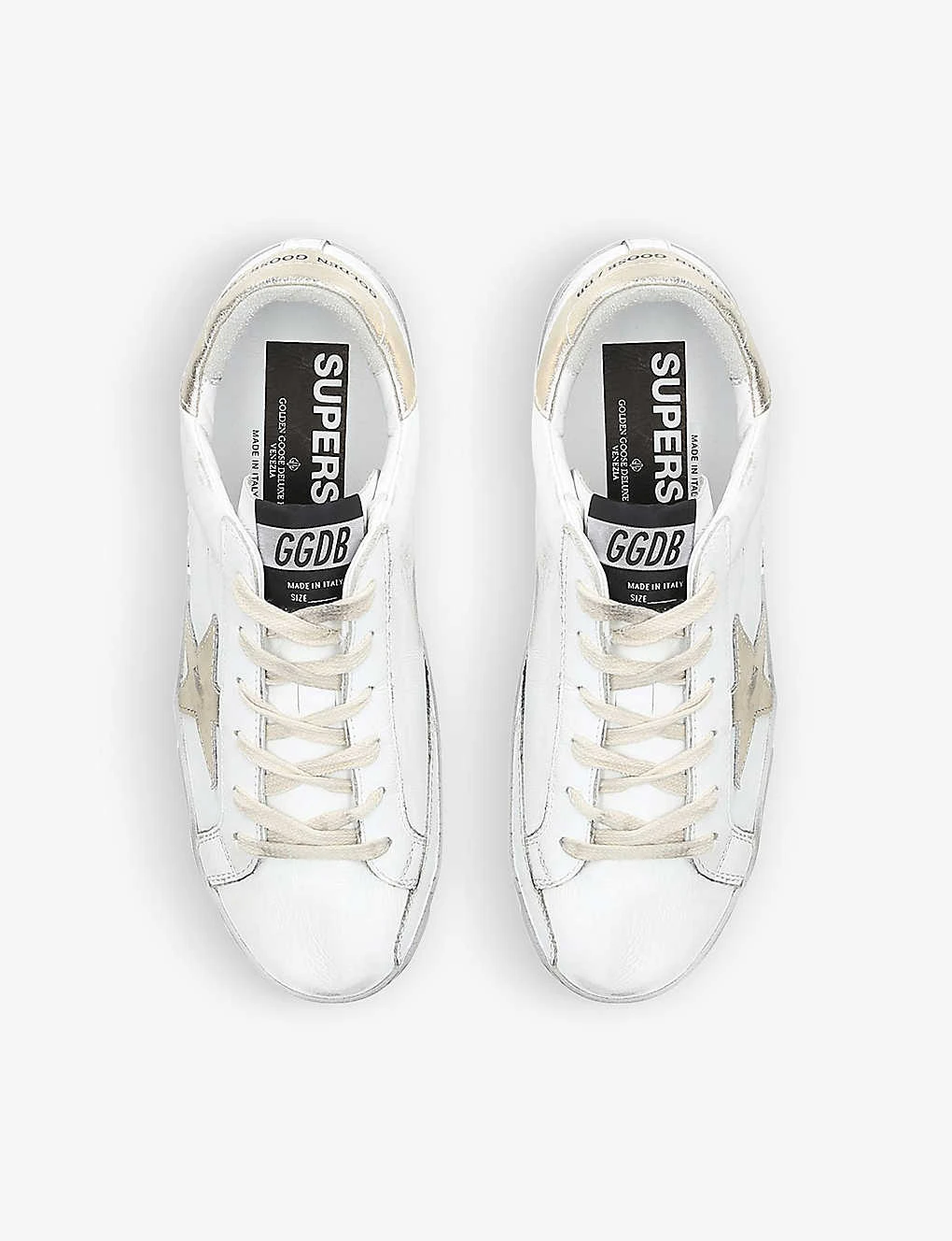Golden Goose Superstar E37 Logo-print Leather Low-top Trainers 4 Golden Goose Superstar E37 Logo-print Leather Low-top Trainers - Image 2