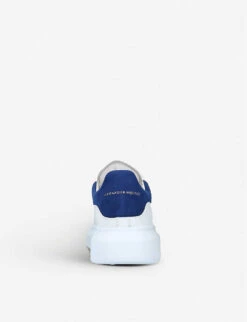 Alexander McQueen Women’s Show Leather Platform Trainers -Dune Shop R03699284 BLUEOTHER ALT03