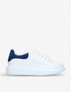 Alexander McQueen Women’s Show Leather Platform Trainers
