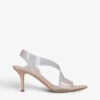 Metropolis 70 Heeled Clear And Patent-leather Sandals