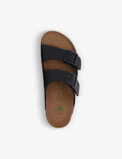 Birkenstock Papillio Arizona Logo-embossed Vegan-leather Sandals -Dune Shop R03738565 BLACKVEGAN ALT01