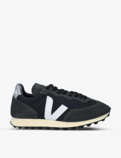 Veja Women's Rio Branco Mesh And Leather Trainers