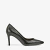 Ted Baker Alysse Pointed-toe Leather Court Shoes -Dune Shop R03816285 BLACK M