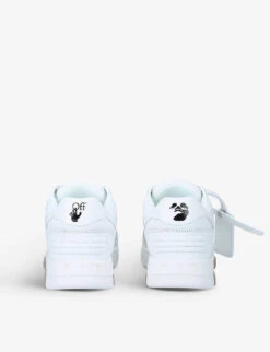 Out Of Office Logo-embroidered Leather Low-top Trainers 9 Out Of Office Logo-embroidered Leather Low-top Trainers -Dune Shop R03820715 WHITE ALT03
