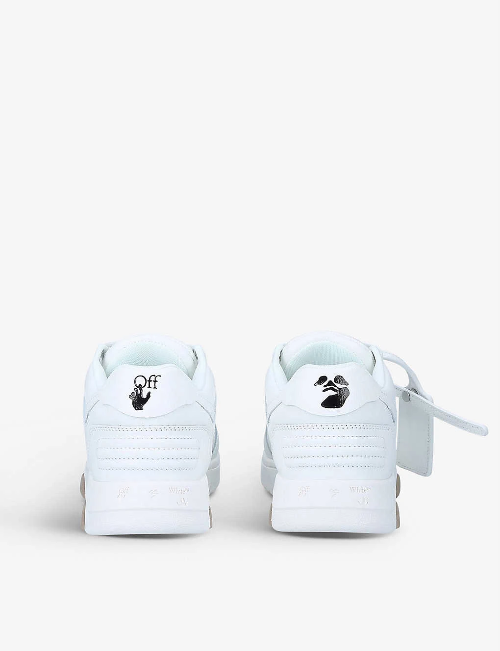 Out Of Office Logo-embroidered Leather Low-top Trainers 6 Out Of Office Logo-embroidered Leather Low-top Trainers - Image 4