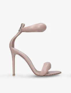 Bijoux Padded-strap Leather Heeled Sandals