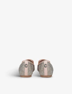 Carvela Shine Gem-detail Slip-on Flats 10 Carvela Shine Gem-detail Slip-on Flats -Dune Shop R03831047 GOLD ALT03