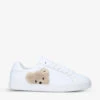Palm Angels New Tennis Leather Trainers -Dune Shop R03831363 WHITEOTH M