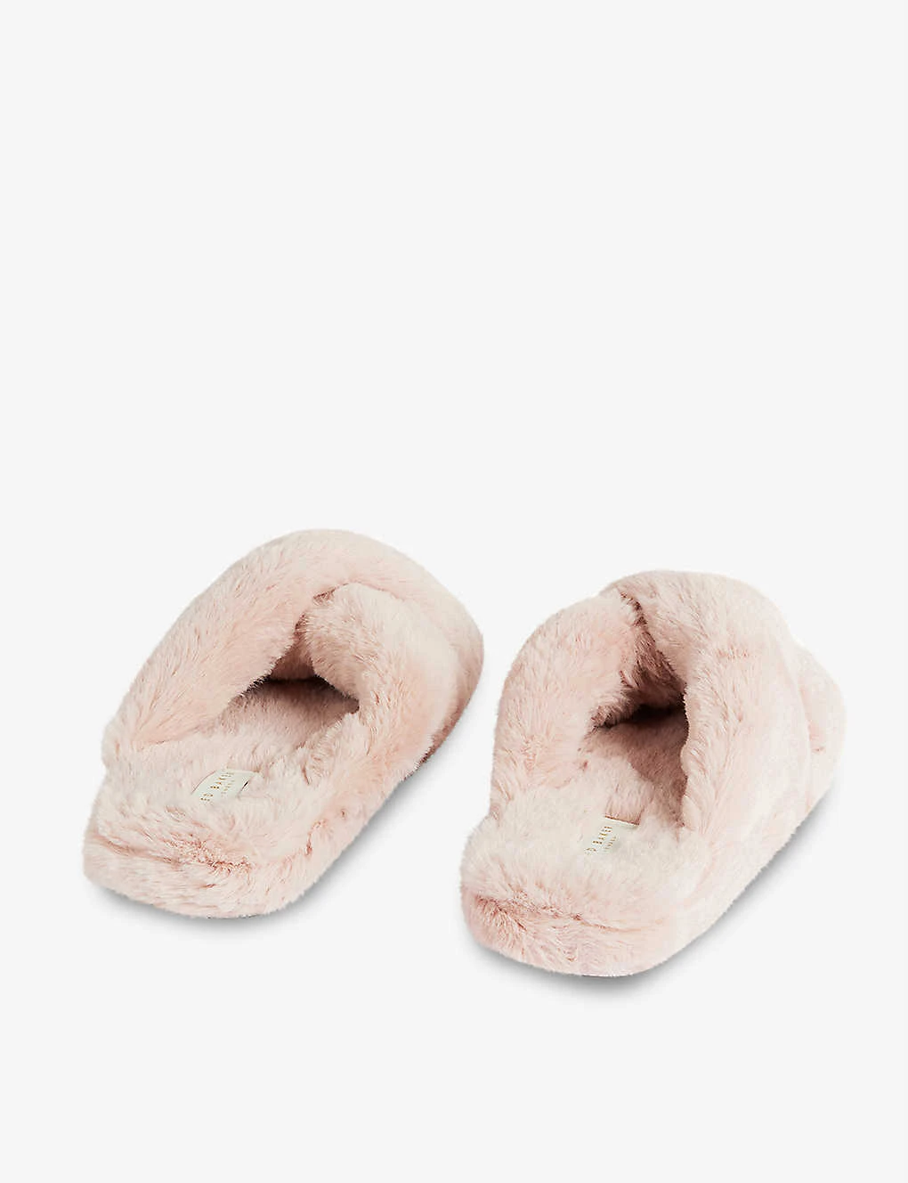 Ted Baker Lopply Cross-over Faux-fur Slippers 6 Ted Baker Lopply Cross-over Faux-fur Slippers - Image 4