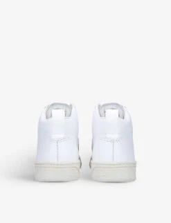 Veja Women's V-15 Leather And Suede High-top Trainers -Dune Shop R03878852 WHITE ALT03