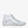 Golden Goose Women’s Slide 10276 Leather High-top Trainers 1 Golden Goose Women’s Slide 10276 Leather High-top Trainers -Dune Shop R03900950 WHITEOTH M