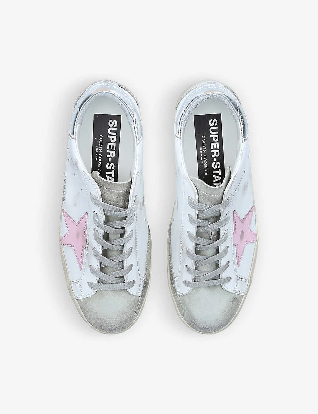 Golden Goose Women’s Superstar 81482 Leather And Suede Low-top Trainers 4 Golden Goose Women’s Superstar 81482 Leather And Suede Low-top Trainers - Image 2