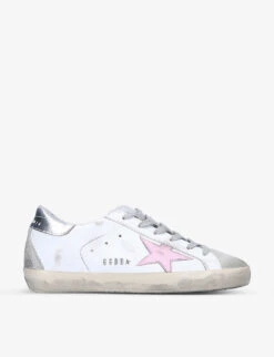 Golden Goose Women’s Superstar 81482 Leather And Suede Low-top Trainers