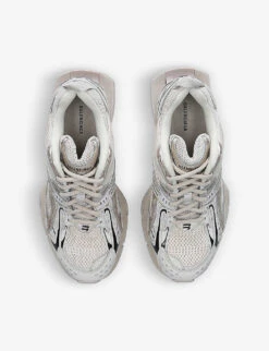 Balenciaga Women’s X-Pander Panelled Shell And Mesh Trainers -Dune Shop R03904883 BEIGE ALT02