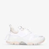 KG Kurt Geiger Limitless2 Vegan-leather And Mesh Low-top Trainers -Dune Shop R03922193 WHITE M