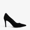 Carvela Classique Pointed-toe Suede Court Shoes -Dune Shop R03938484 BLACK M