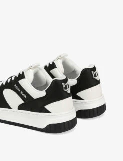 Hyde Leather Low-top Trainers -Dune Shop R03940101 BLKWHITE ALT04