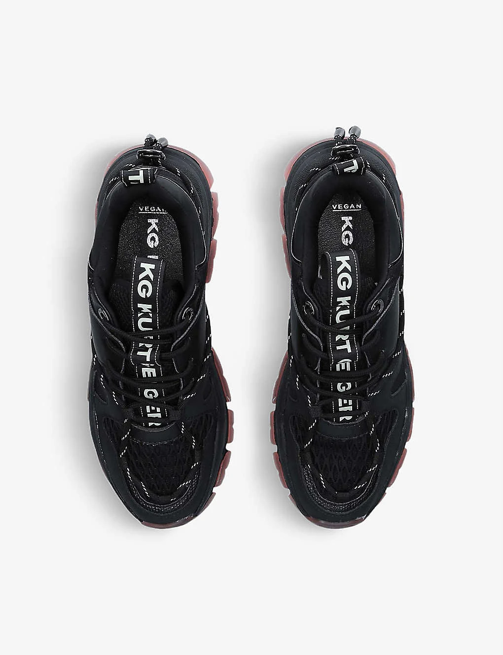 KG Kurt Geiger Limitless Chunky-soled Vegan-leather And Mesh Trainers 4 KG Kurt Geiger Limitless Chunky-soled Vegan-leather And Mesh Trainers - Image 2