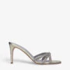 Nocturn Crystal-embellished Leather Sandals 2 Nocturn Crystal-embellished Leather Sandals -Dune Shop R03950665 GOLD M