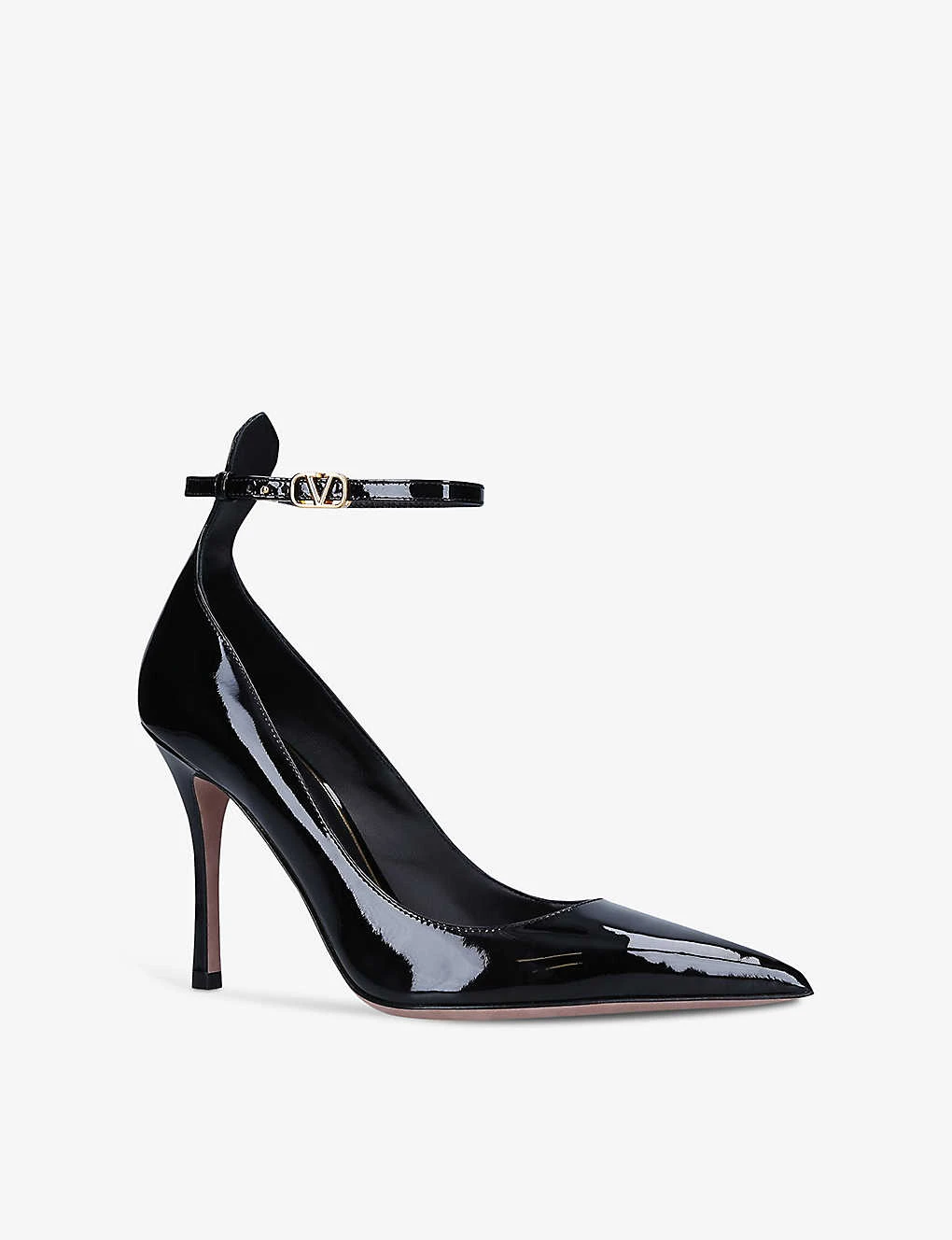 Valentino Garavani Tan Go Patent-leather Courts 5 Valentino Garavani Tan Go Patent-leather Courts - Image 3