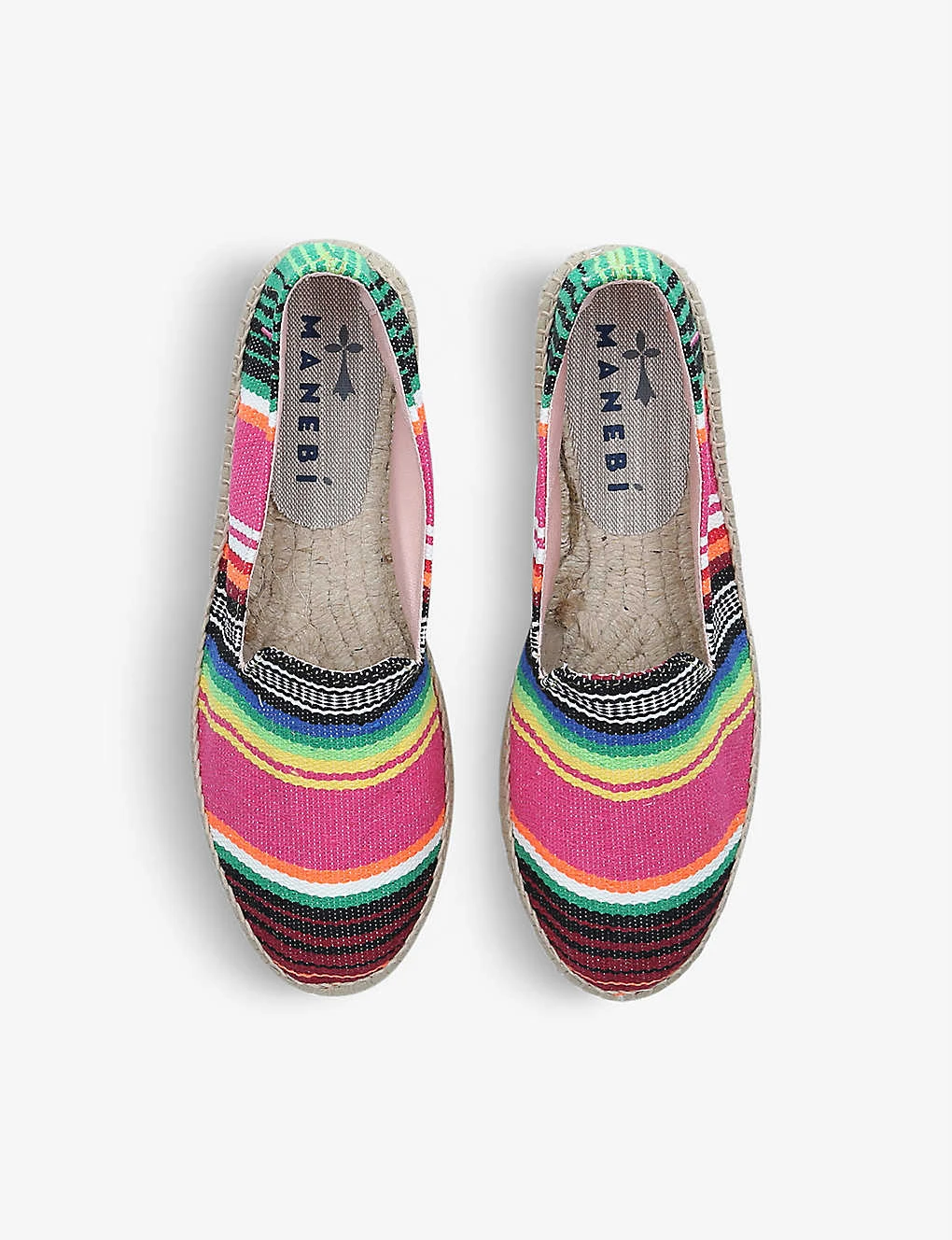 Manebi Tulum Multi-coloured Cotton-canvas Espadrilles 4 Manebi Tulum Multi-coloured Cotton-canvas Espadrilles - Image 2
