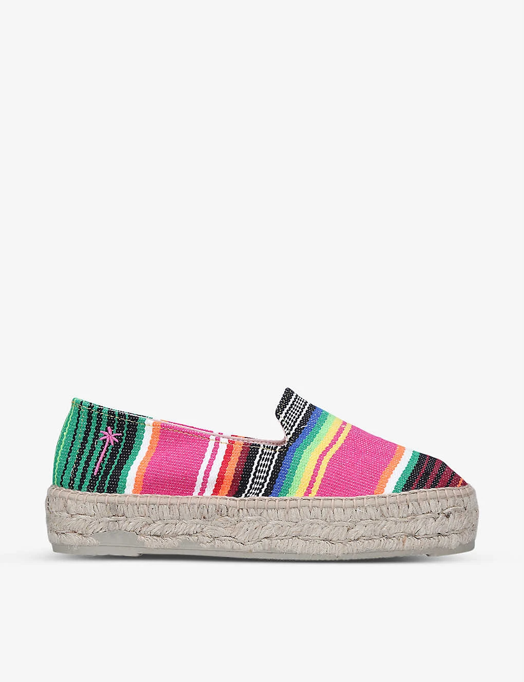 Manebi Tulum Multi-coloured Cotton-canvas Espadrilles 3 Manebi Tulum Multi-coloured Cotton-canvas Espadrilles