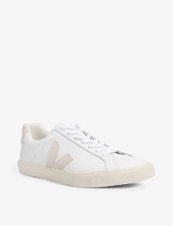 Veja Women's Esplar Leather Trainers -Dune Shop R03960590 WHITEOTH ALT02