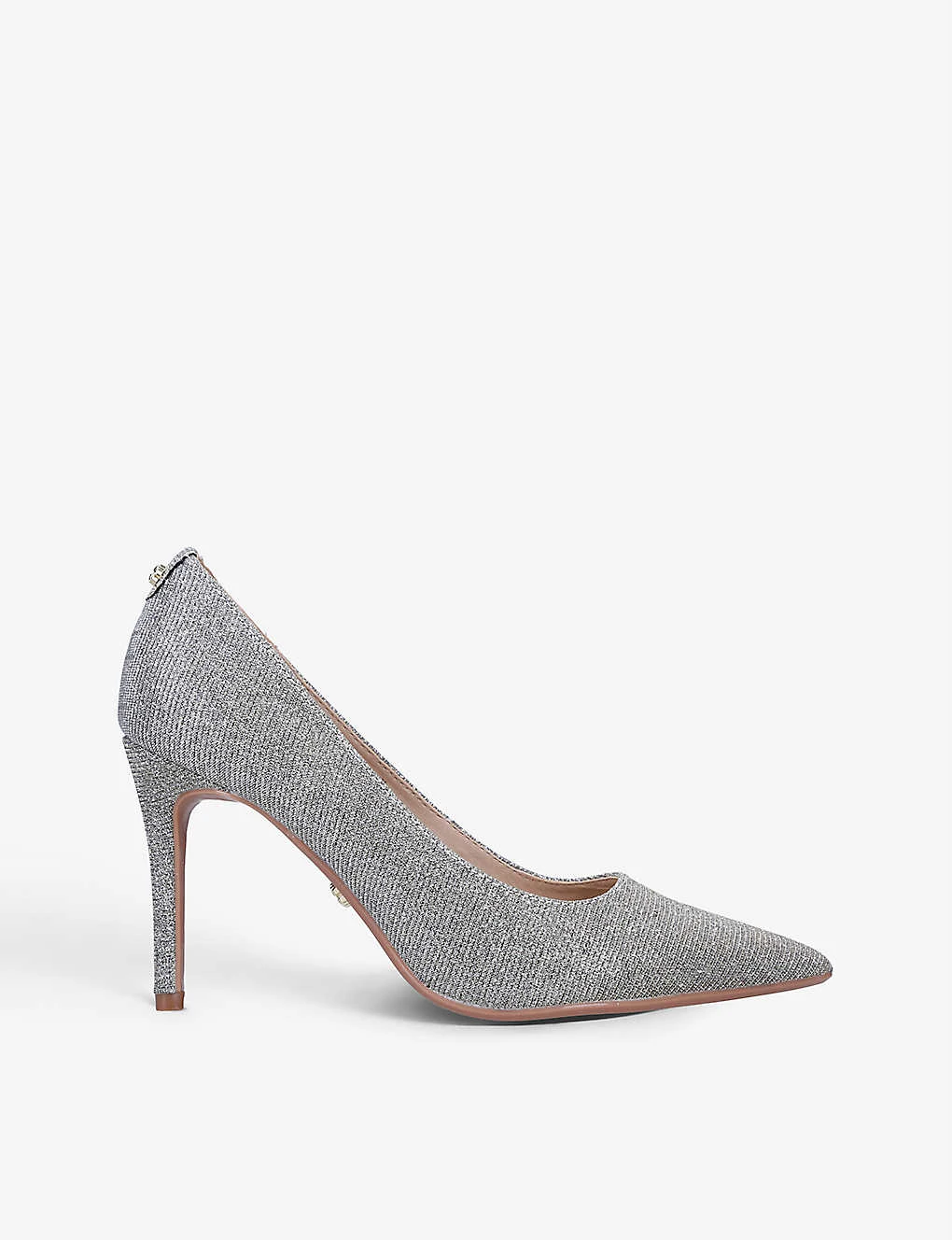 Carvela Classique Glitter-fabric Court Shoes 3 Carvela Classique Glitter-fabric Court Shoes