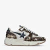 Golden Goose Running Sole 80302 Leopard-print Leather And Mesh Trainers 1 Golden Goose Running Sole 80302 Leopard-print Leather And Mesh Trainers -Dune Shop R03966752 DKBRNCOM M